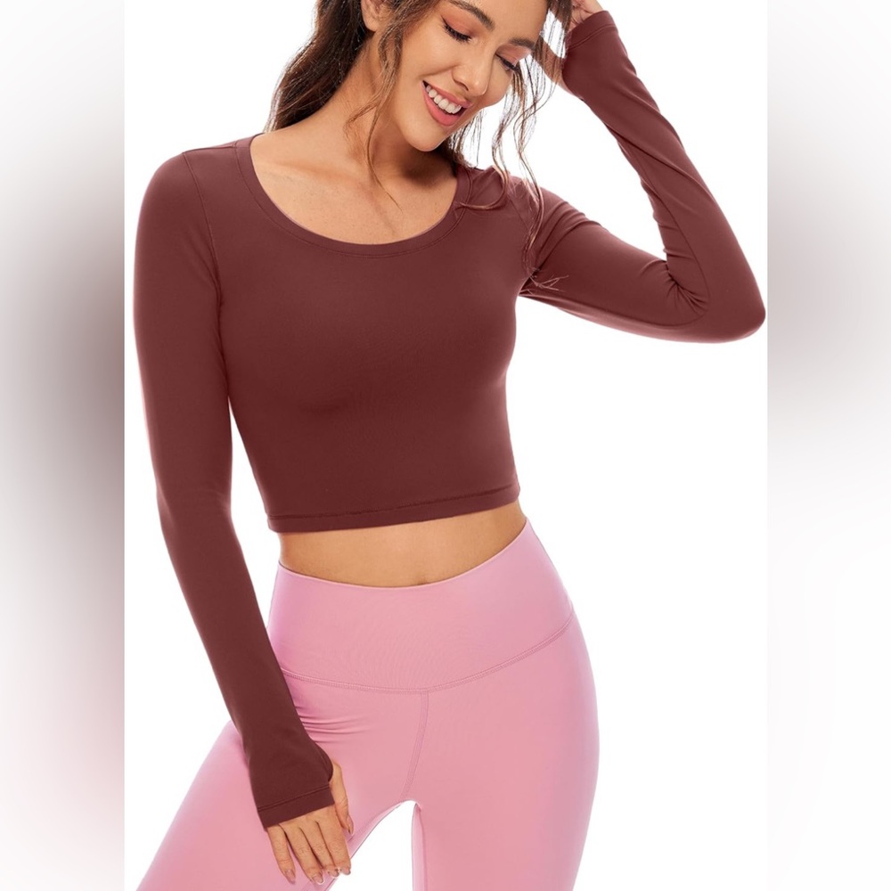 CRZ YOGA Butterluxe Slim Fit Crop Top